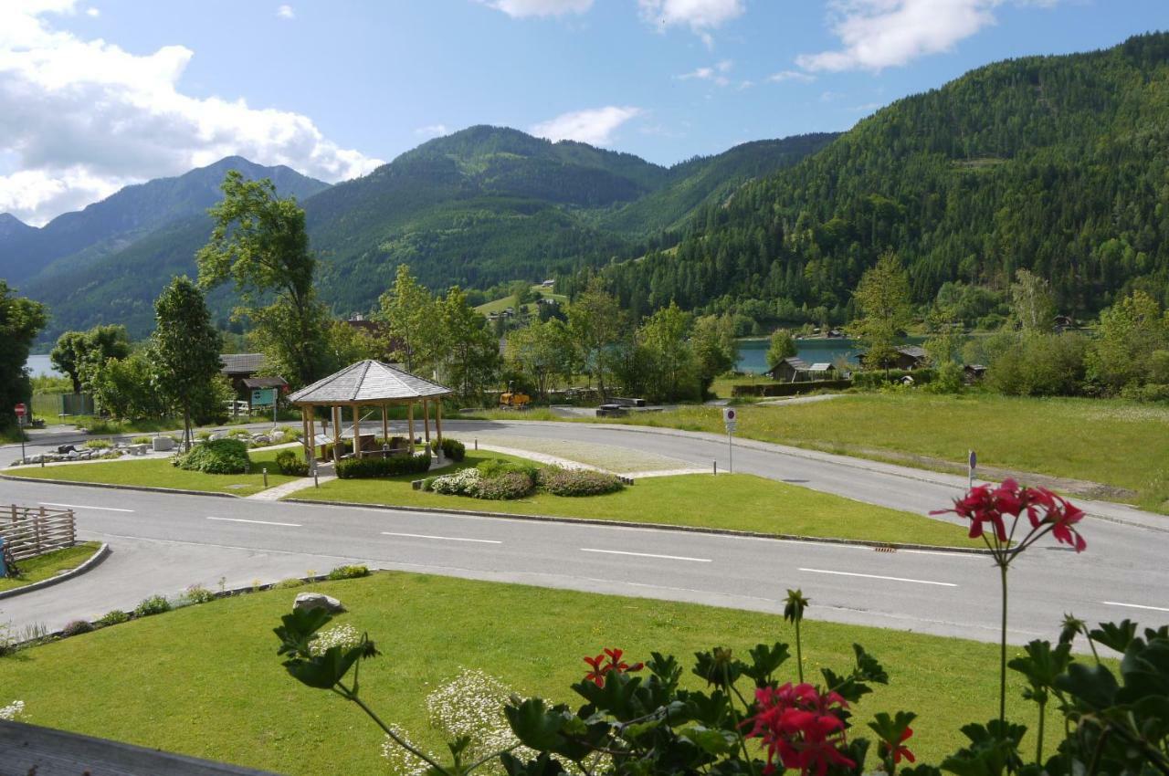 Pension Haus Edelweiss Hotell Weissensee Exteriör bild