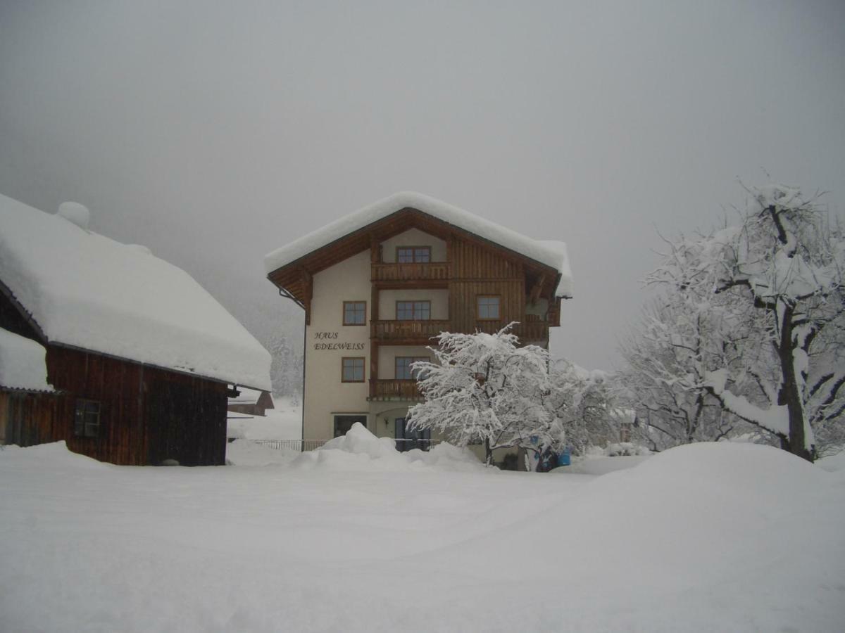 Pension Haus Edelweiss Hotell Weissensee Exteriör bild