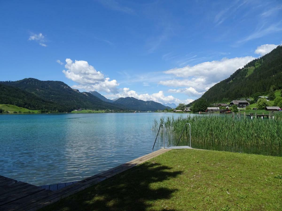 Pension Haus Edelweiss Hotell Weissensee Exteriör bild